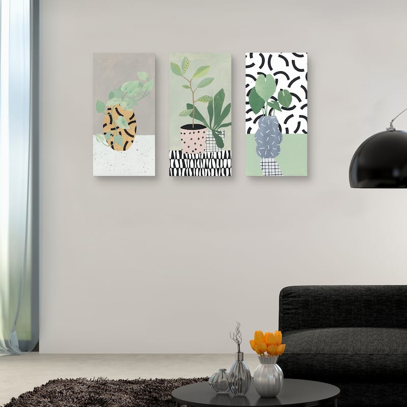 Table Plant 3, 4, 5 Canvas Art Prints