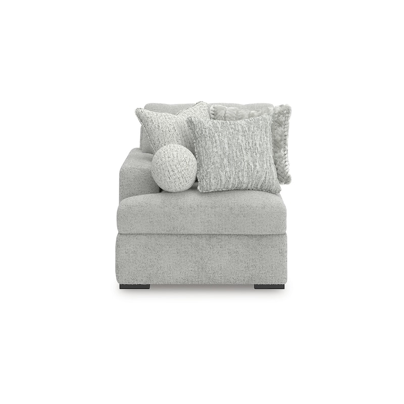 Signature Design by Ashley Snodoodle Gray 8-Piece Sectional - 144" W x 113" D x 40" H