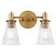 preview thumbnail 7 of 5, Quorum International 5803-2 Lawton 2 Light 14" Wide Vanity Light with