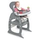 preview thumbnail 9 of 27, Badger Basket Envee II Baby High Chair with Playtable Conversion