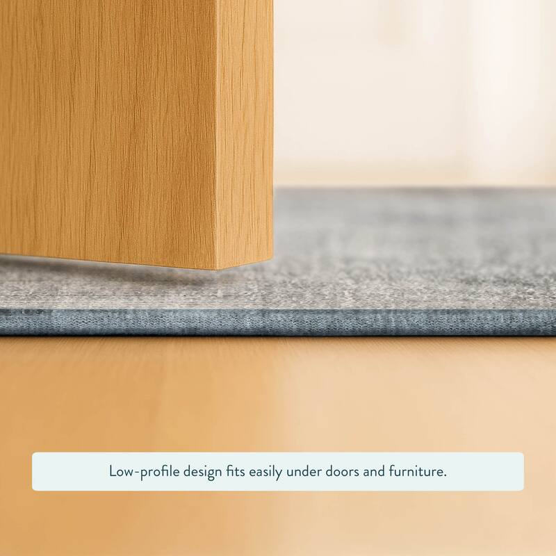 Machine Washable Indoor/ Outdoor Modern Ombre Chantille Rug