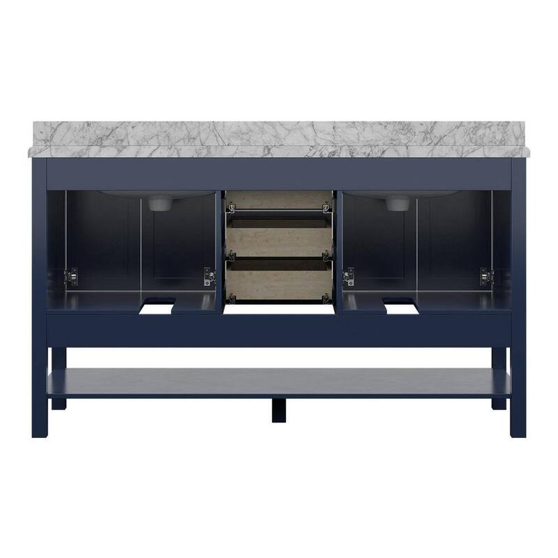 Design Element Affinity 61" Double Sink Vanity