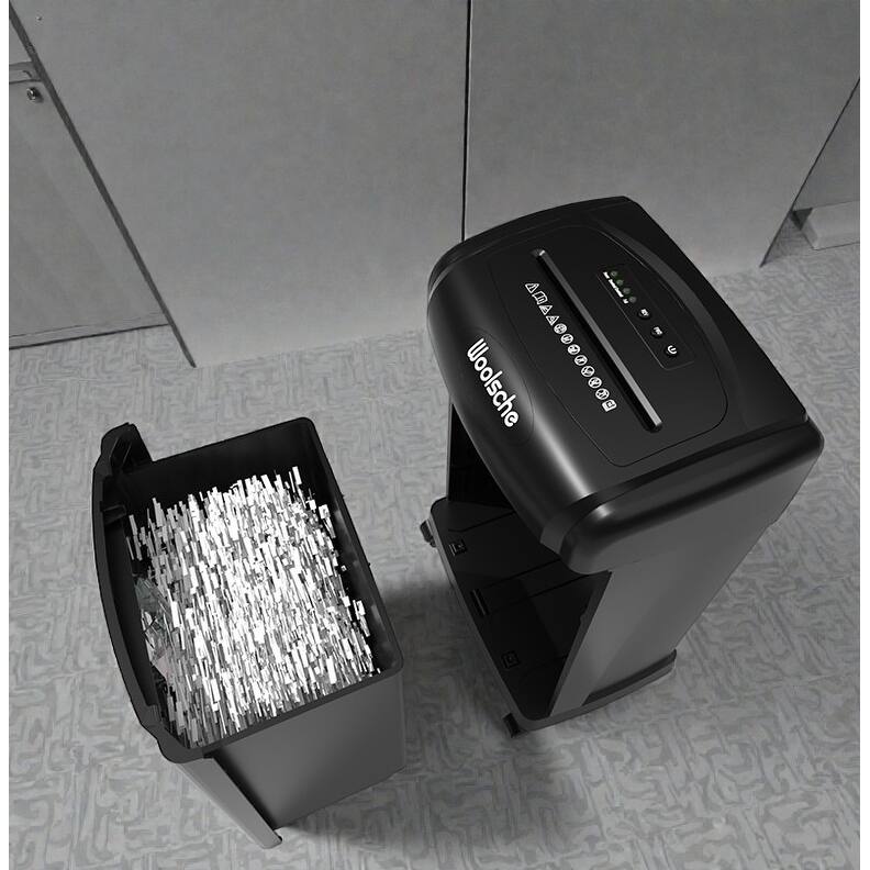 19 Sheet Heavy Duty Paper Shredder with Pullout Bin, Cross Cut Credit Card Shredder for Home Office