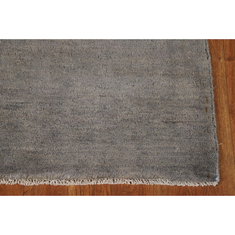 Hand Knotted Oriental 100% Wool Carpet Modern Modern Multi-Colored Gabbeh Area Rug - 4' 0'' X 2' 8''