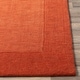 preview thumbnail 7 of 21, Hand Loomed Odessa Solid Bordered Tone-On-Tone Wool Area Rug