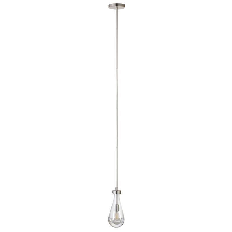 Twyla 5" Wide Pendant with Glass Shade