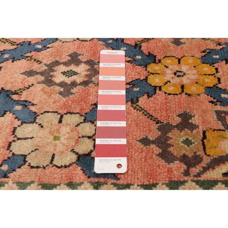 ECARPETGALLERY Hand-knotted Melis Copper Wool Rug - 3'2 x 6'9