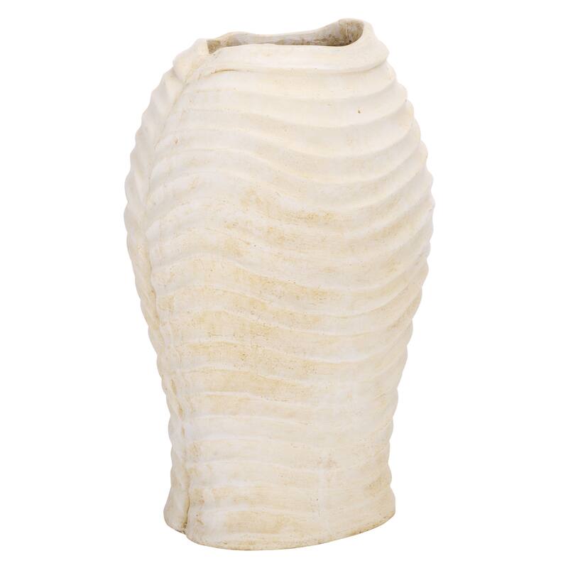 SAFAVIEH Outdoor Patio Furniture Damian Planter Pot - 10"W x 9"D x 17"H
