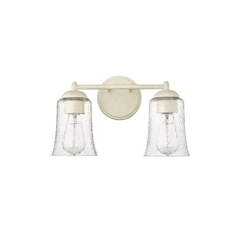 Millennium Lighting Abilene 2/3 Light Vanity Fixture - 2 Light - Cottage White
