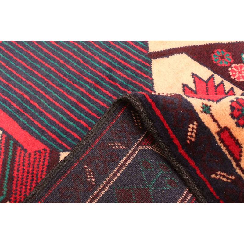 ECARPETGALLERY Hand-knotted Teimani Light Orange Wool Rug - 2'10 x 4'10