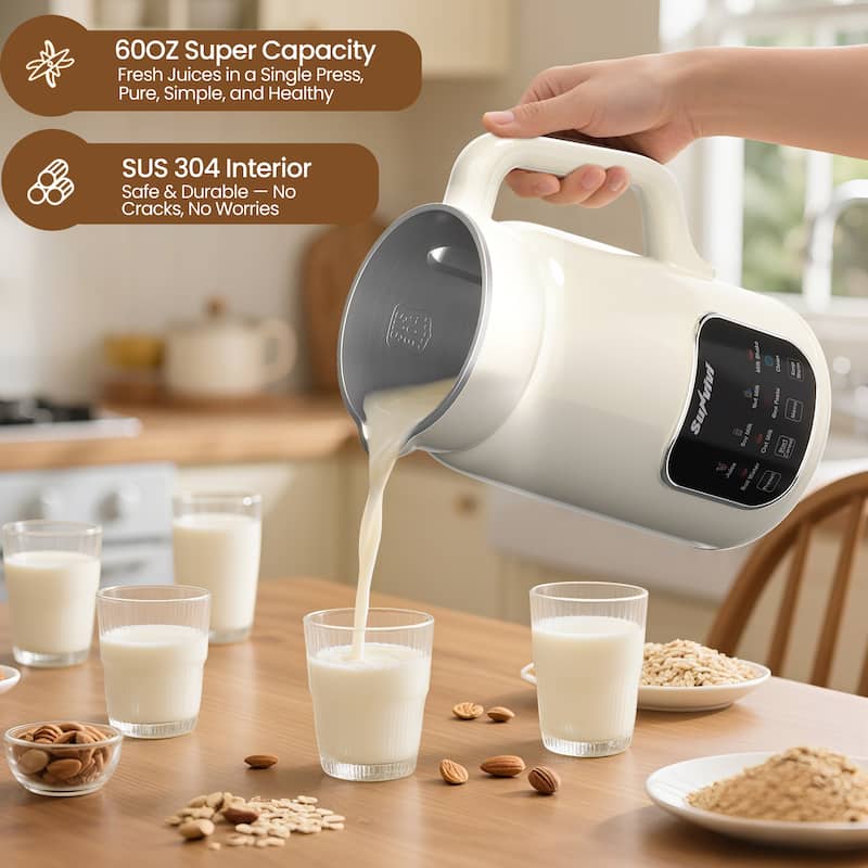 8 in 1 Nut Milk Maker Machine