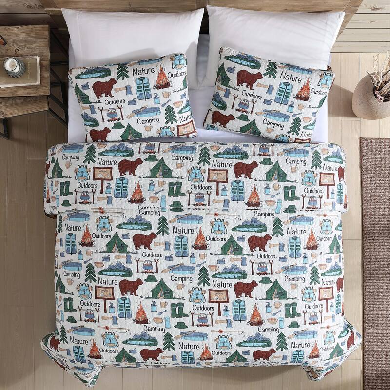 Camp Site Quilt Set