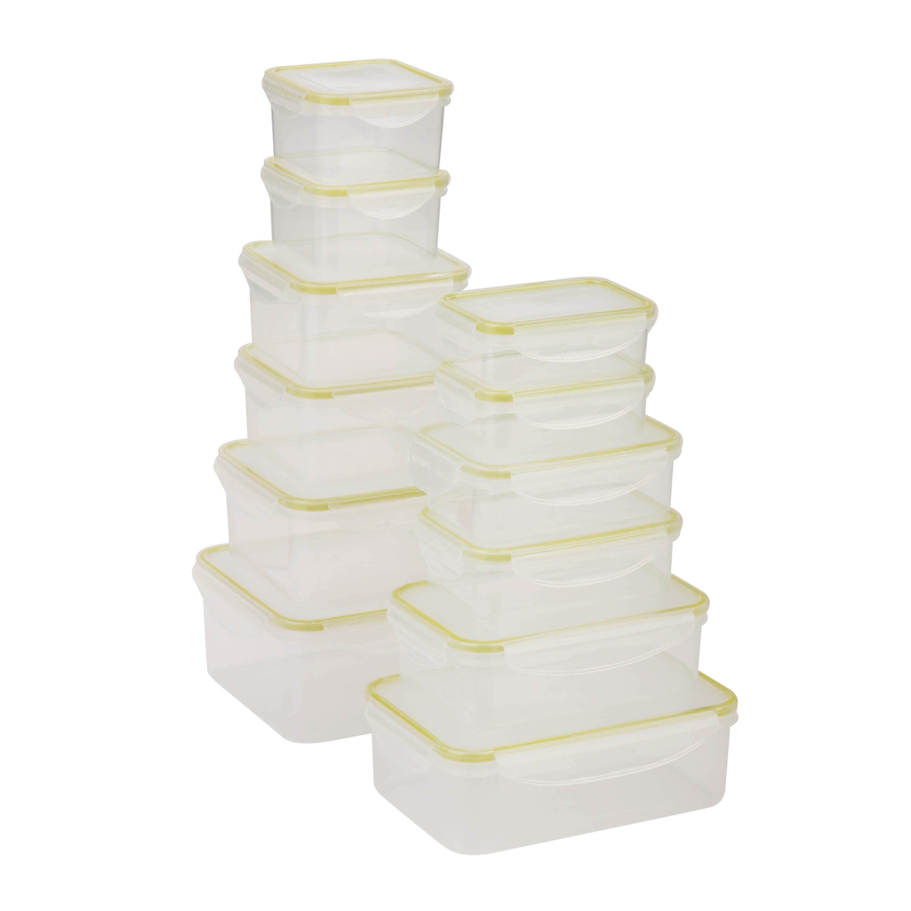 Cheer Collection Set of 24 Airtight Food Storage Containers - On Sale - Bed  Bath & Beyond - 36681846