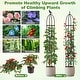 preview thumbnail 7 of 8, Gymax 2-Pack Garden Obelisk Trellis for Climbing Plants Rustproof