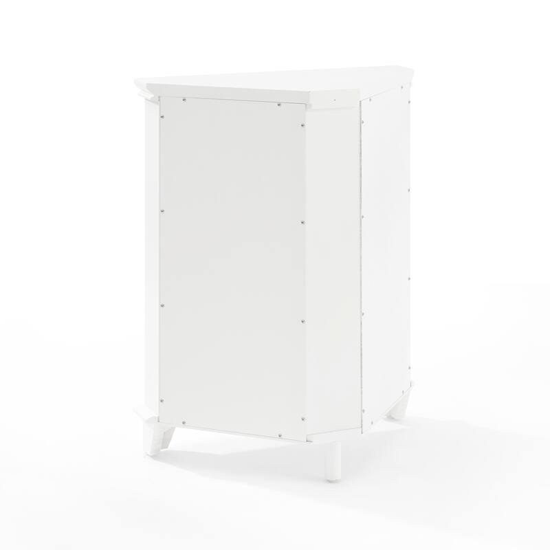 Crosley Lydia Corner Cabinet - 22 "W x	12 "D x 28.88 "H