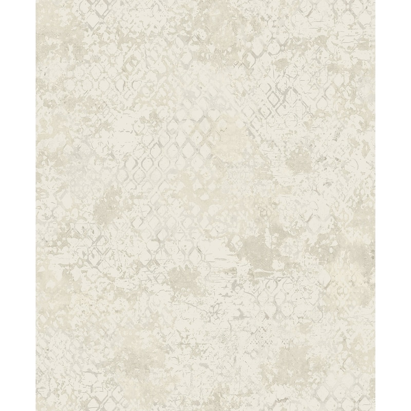 A-Street Prints Zilarra Pearl Abstract Snakeskin Wallpaper