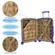 preview thumbnail 7 of 23, World Traveler 2-Piece Carry-on Vanity Trunk Luggage Set