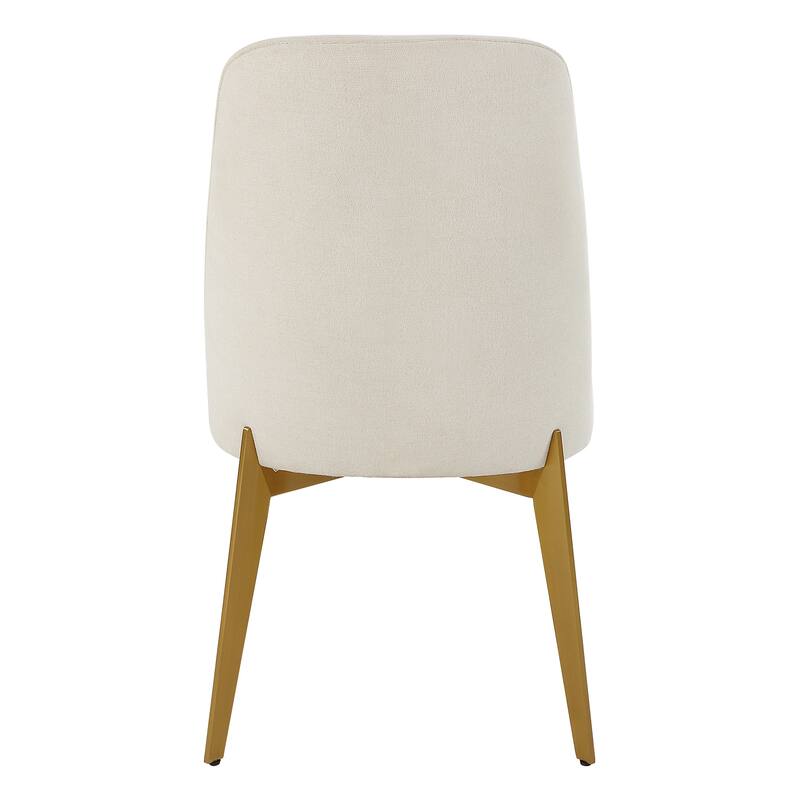 Uttermost Vantage Off White Fabric Dining Chair - 20.5"W x 35"H x 26"D