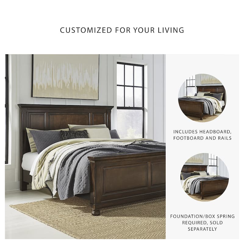 Signature Design by Ashley Porter Brown Panel Bed