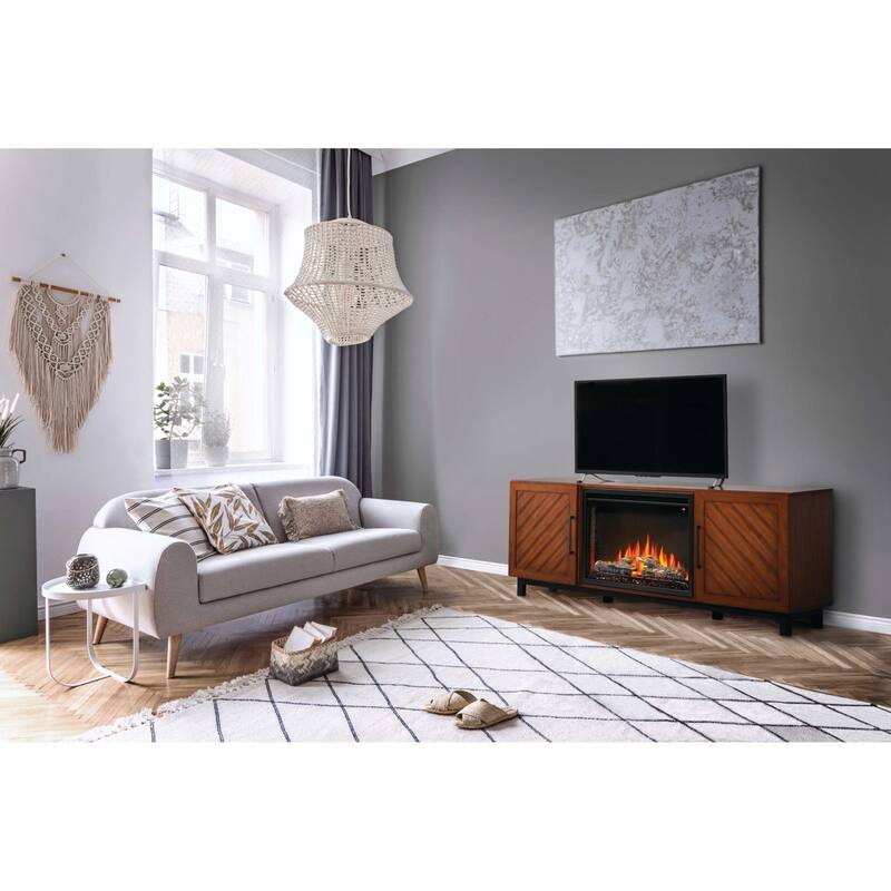 Napoleon NEFP26-3120WN Bella 65" Wide 5000 BTU Electric Media Console