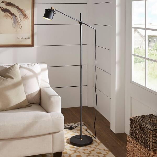 Lizzie Black Floor Lamp by iNSPIRE Q Modern - Bed Bath & Beyond - 31053283