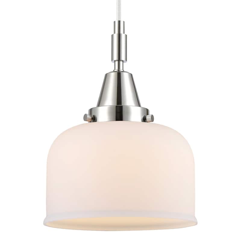 Innovations Lighting 447-1P-G71 Bell 8" Wide Mini Pendant with Matte