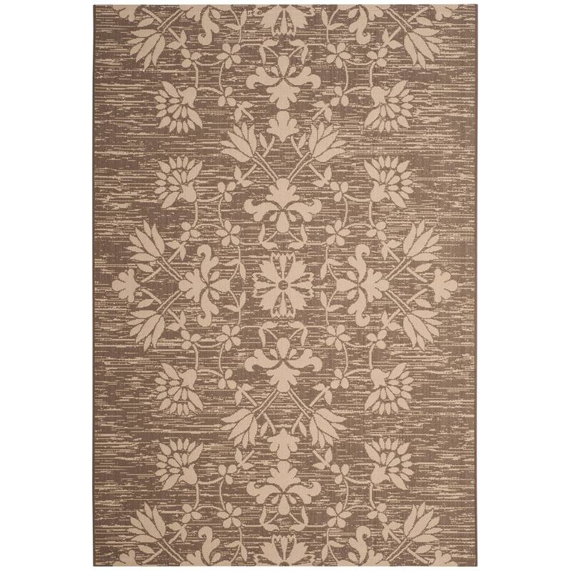 SAFAVIEH Courtyard Tetsuko Indoor/ Outdoor Waterproof Patio Backyard Rug
