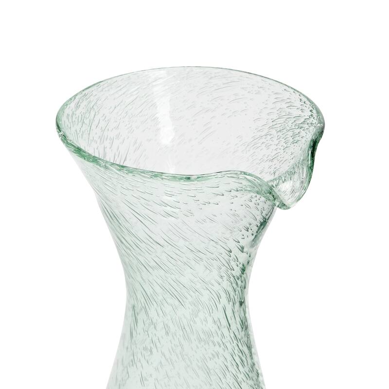 Bubble Glass Decanter - 4.5"L x 4.4"W x 12.5"H