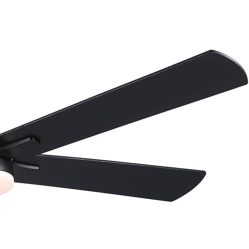 Modern Ceiling Fan Light with Lighting and Remote Control, Adjustable Fan Speed for Bedroom and Living Room