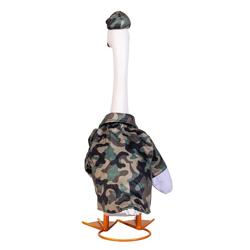 Porch Goose Outfit for Garden Statue