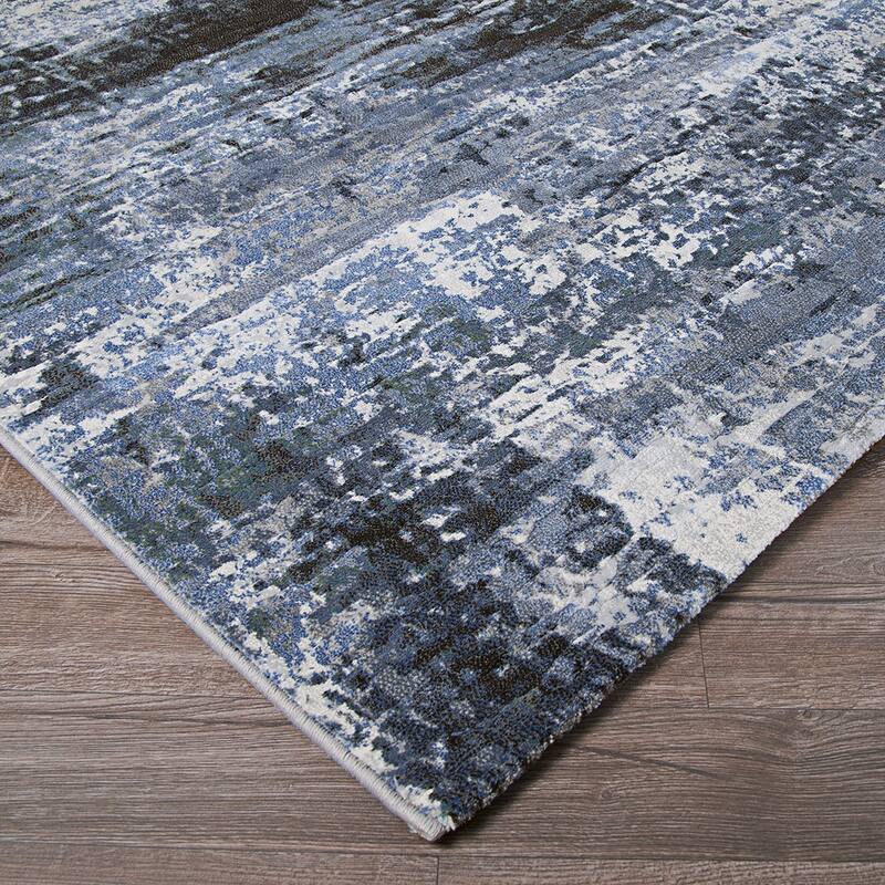 Dream Decor Rugs Provencal Washed Gray Abstract Area Rug