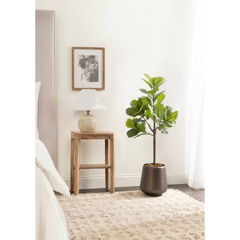 Kate and Laurel Fidmont Faux Fiddle Fig Tree