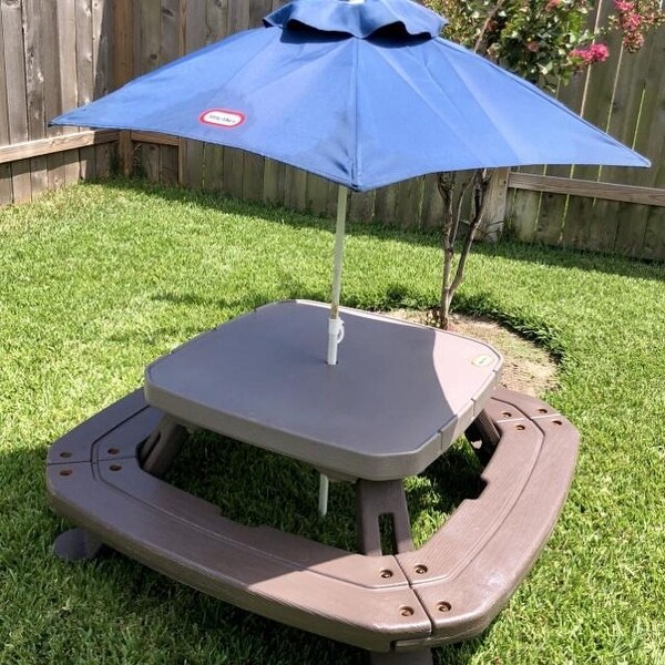 little tikes fold n store picnic table
