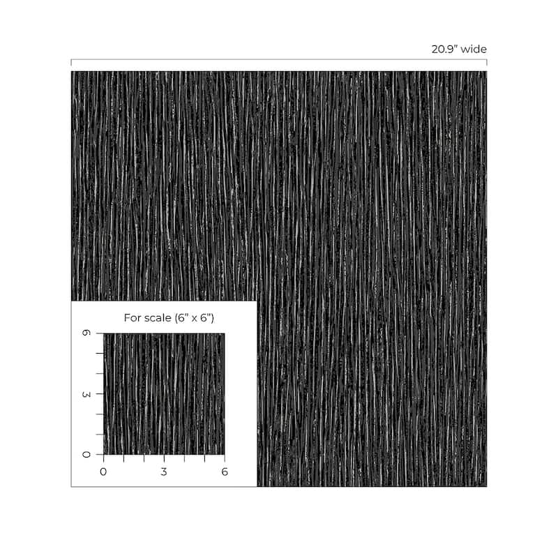 Seabrook Designs Verticale Geometric Non-Woven Unpasted Wallpaper