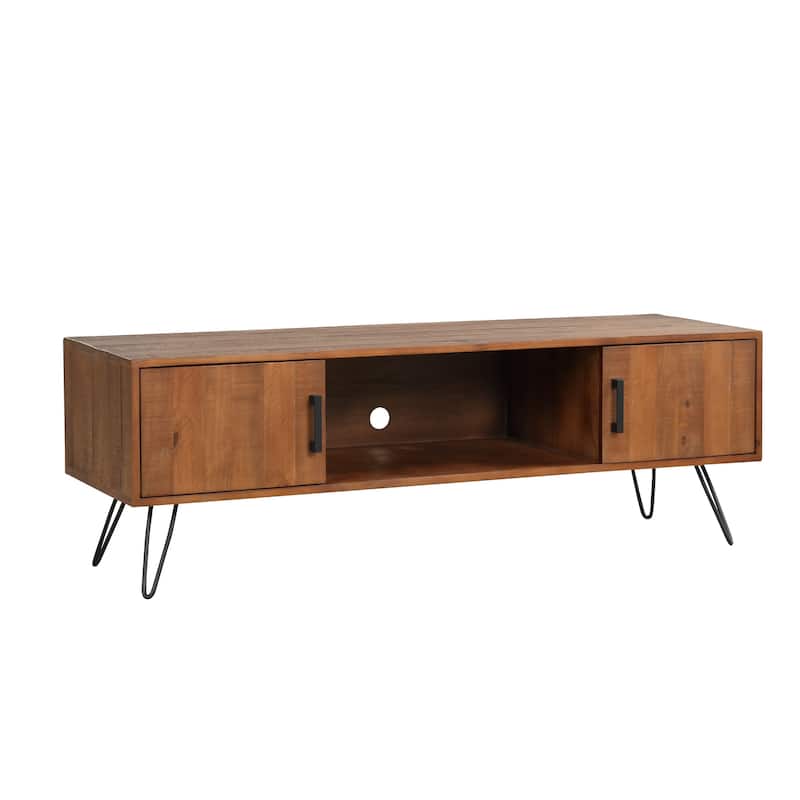 Middleton Reclaimed Solid Wood Hairpin leg 60" TV Console