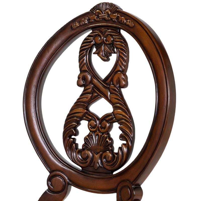 Abiba Traditional Brown 5-Piece Dining Table Set by Furniture of America