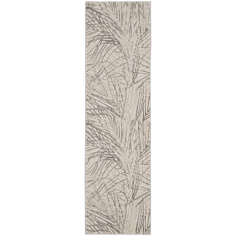 Nourison Rustic Textures Abstract Floral Area Rug