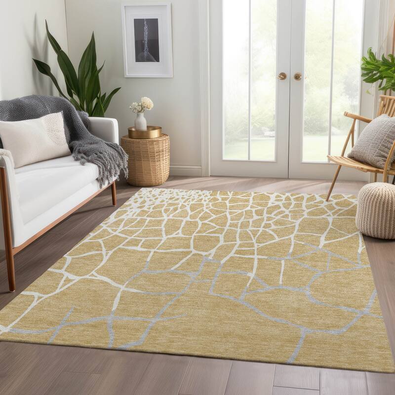Premium Washable Super Soft Contemporary Webby Mayfield Rug