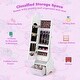 preview thumbnail 15 of 16, Costway Kids Vanity Set Princess Makeup Dressing Table & Chair Set - See Details
