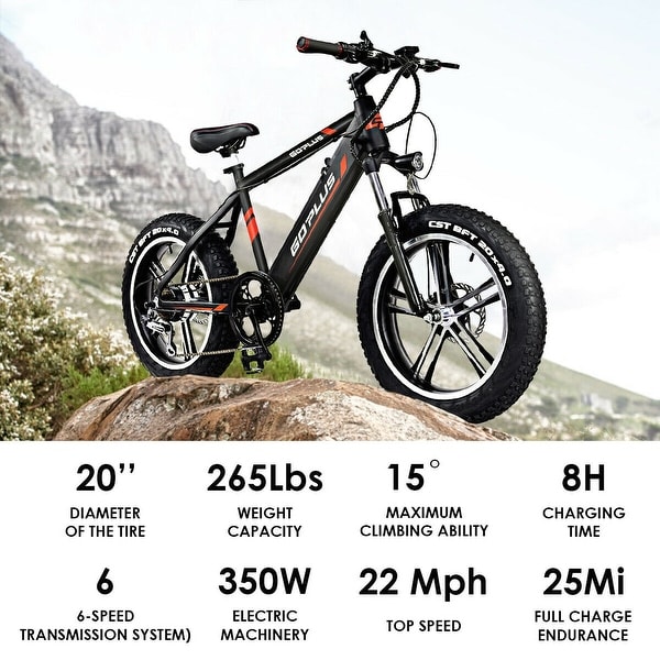 goplus 20 electric mountain bike