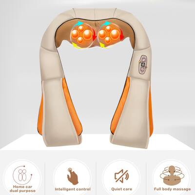 Shiatsu Massager Kneading Electric Shawl For Neck/Shoulder/Back/Body,Stand Study Writing Workstation Table, Home Office
