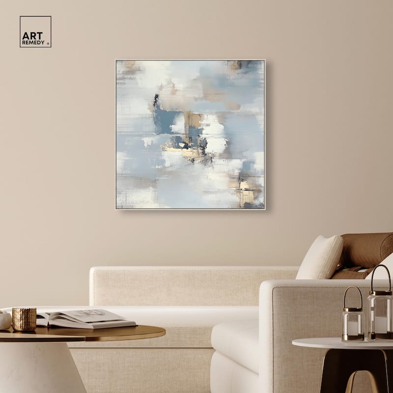 Morning Mist Over the Water Canvas by Art Remedy
