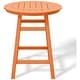 preview thumbnail 4 of 7, Polytrends Laguna Hdpe All Weather Outdoor Patio 35" Round Counter Table