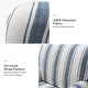 preview thumbnail 16 of 47, Seip Classic and Contemporary Striped Arm Chair with Spindle Legs by HULALA HOME