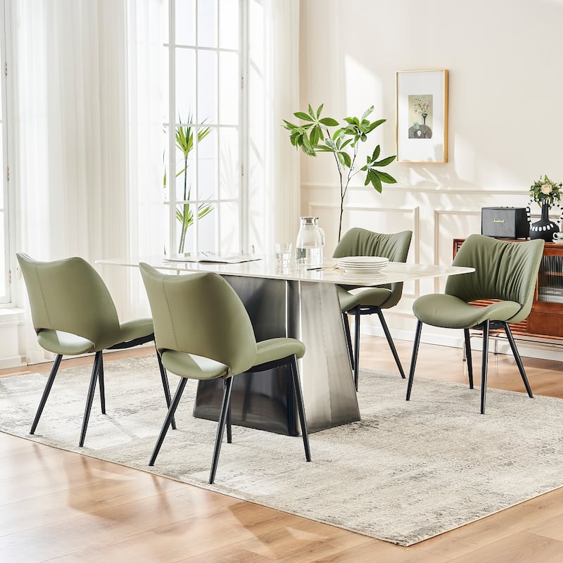Modern Dining Kitchen Chairs Set of 2 Loads up to 300lbs
