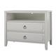 The Novogratz Her Majesty 2 Drawer Nightstand