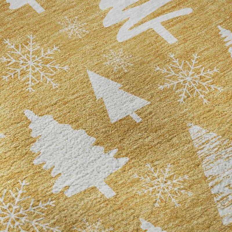 Premium Washable Super Soft Christmas Tree Mayfield Rug