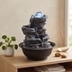 preview thumbnail 38 of 63, Costway Tabletop Water Fountain with Rolling Crystal Ball,