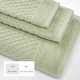 preview thumbnail 197 of 197, Linery & Co. Cotton Diamond Waffle Texture Bath Towels