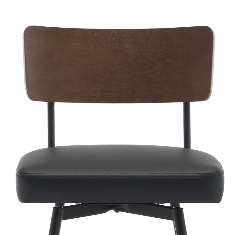 26"/ 29" Faux Leather Swivel Counter/ Bar Stools Set of 2/3